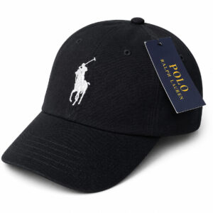 Black Polo Ralph Lauren Signature Cap