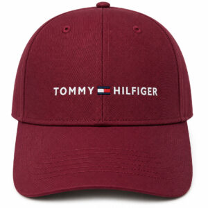 Tommy Essential Cap – Burgundy