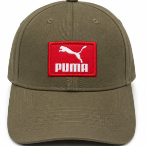 Puma Patch Cap – Olive Green