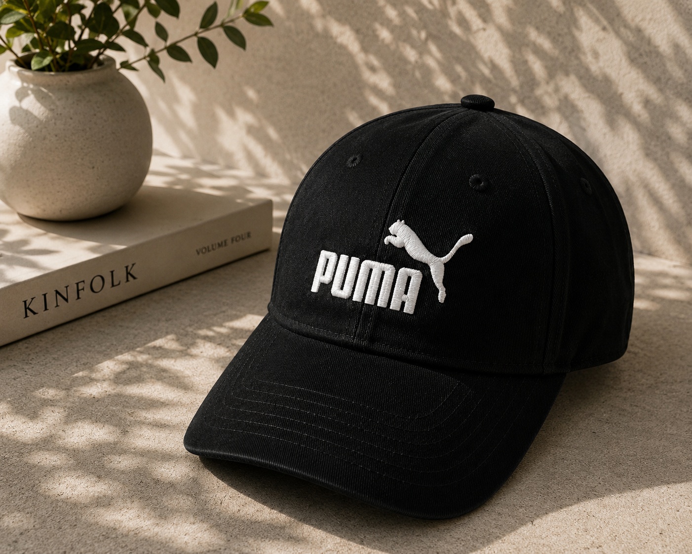 Puma Classic Cap – Black/White