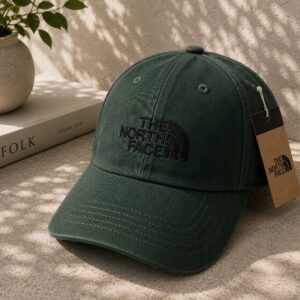 North Face Outdoor Cap – Forest Green