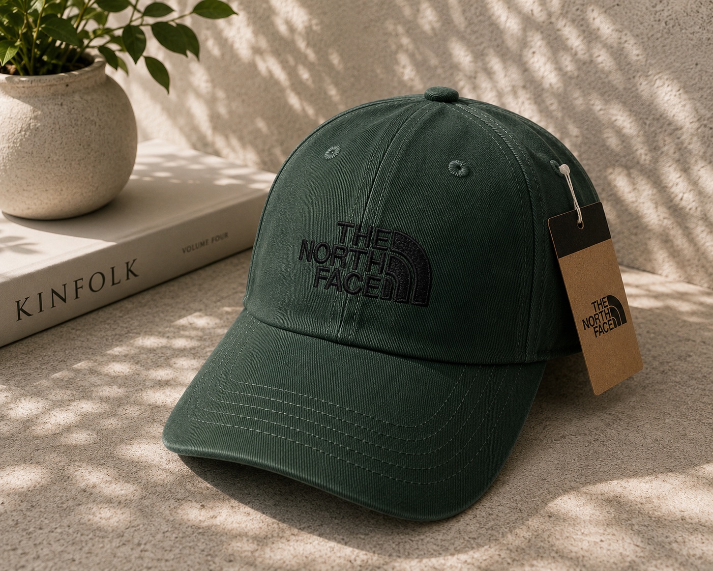 North Face Outdoor Cap – Forest Green