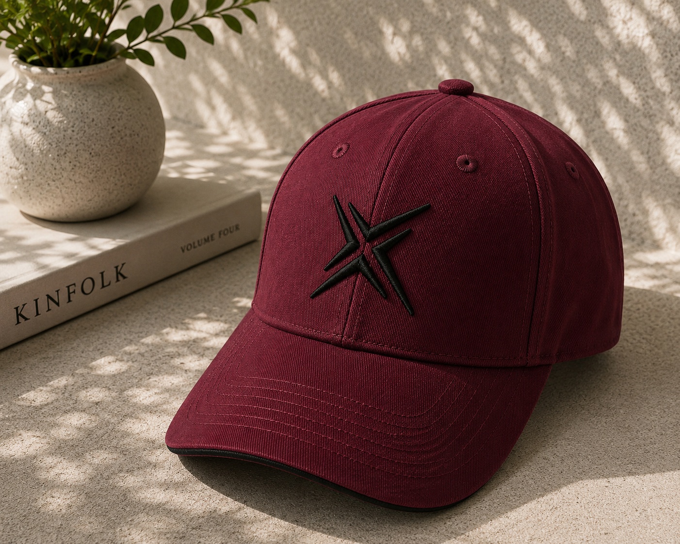 X Core Cap – Maroon
