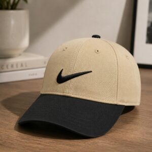 Nike Dual Tone Cap – Beige & Black