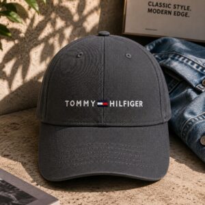 Tommy Classic Cap – Grey
