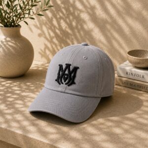 Monogram Core Cap – Grey