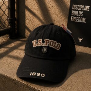 Black U.S. Polo Classic Cap