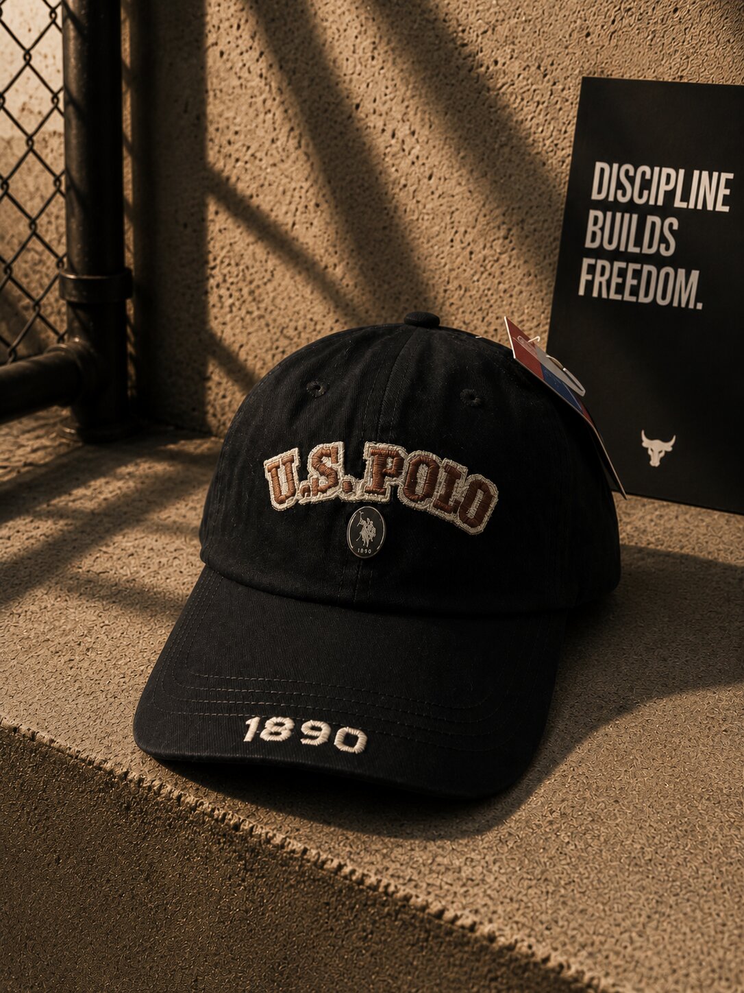 Black U.S. Polo Classic Cap