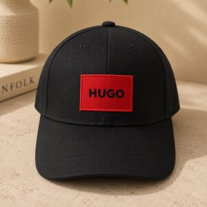 HUGO Signature Cap - Black