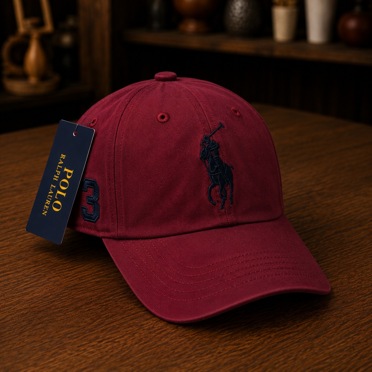 Polo Ralph Lauren Classic Cap – Burgundy