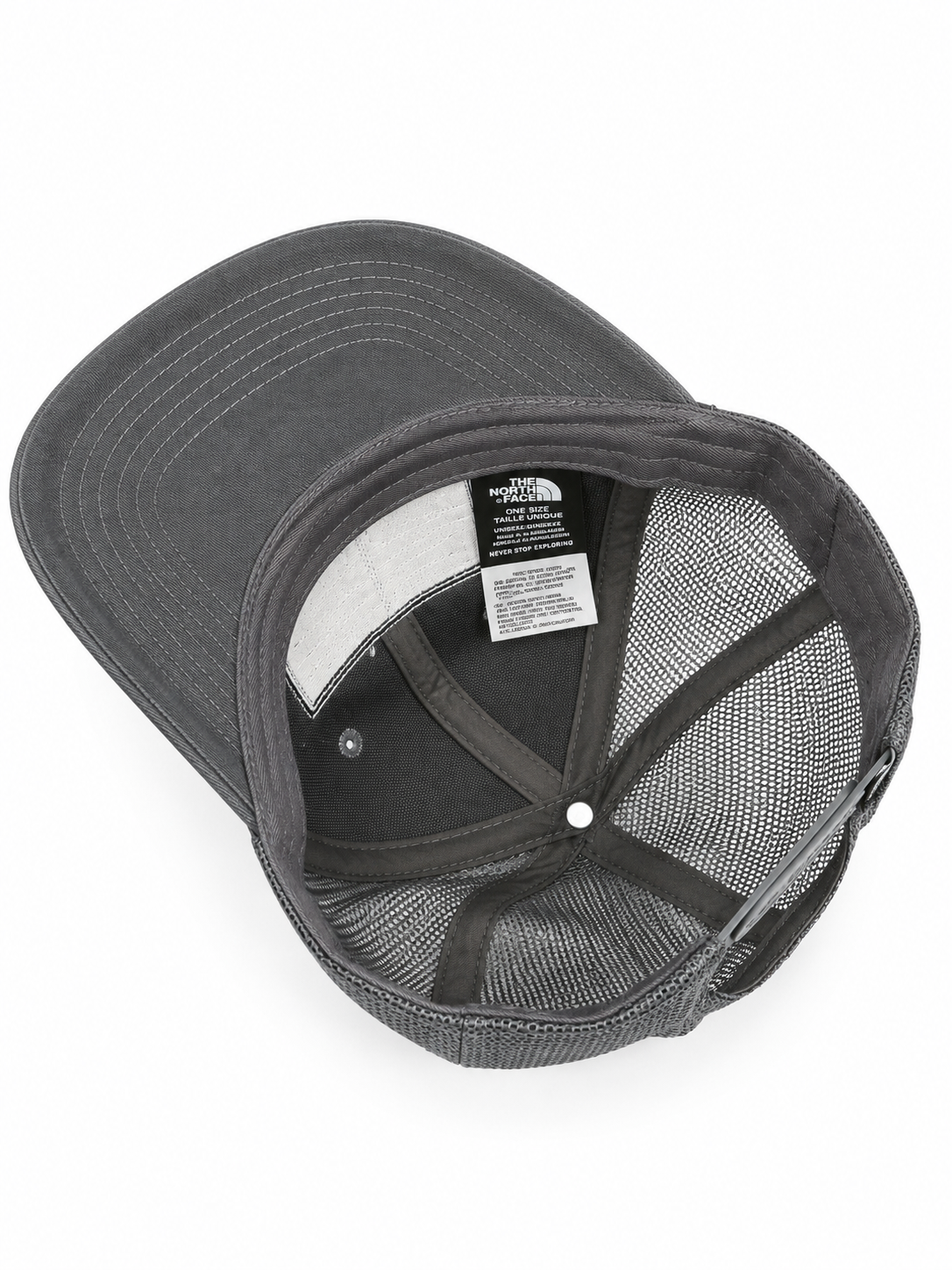 The North Face Classic Trucker Cap – Charcoal Grey - Image 2