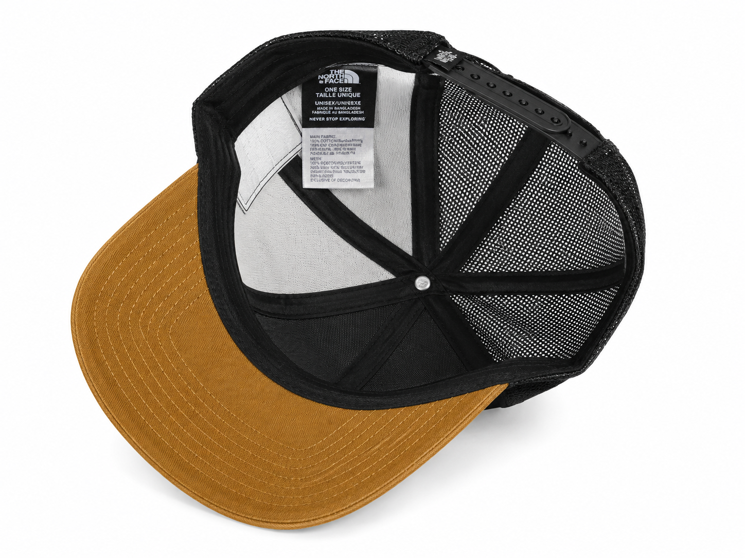 The North Face Classic Trucker Cap – Camel Brown - Image 2