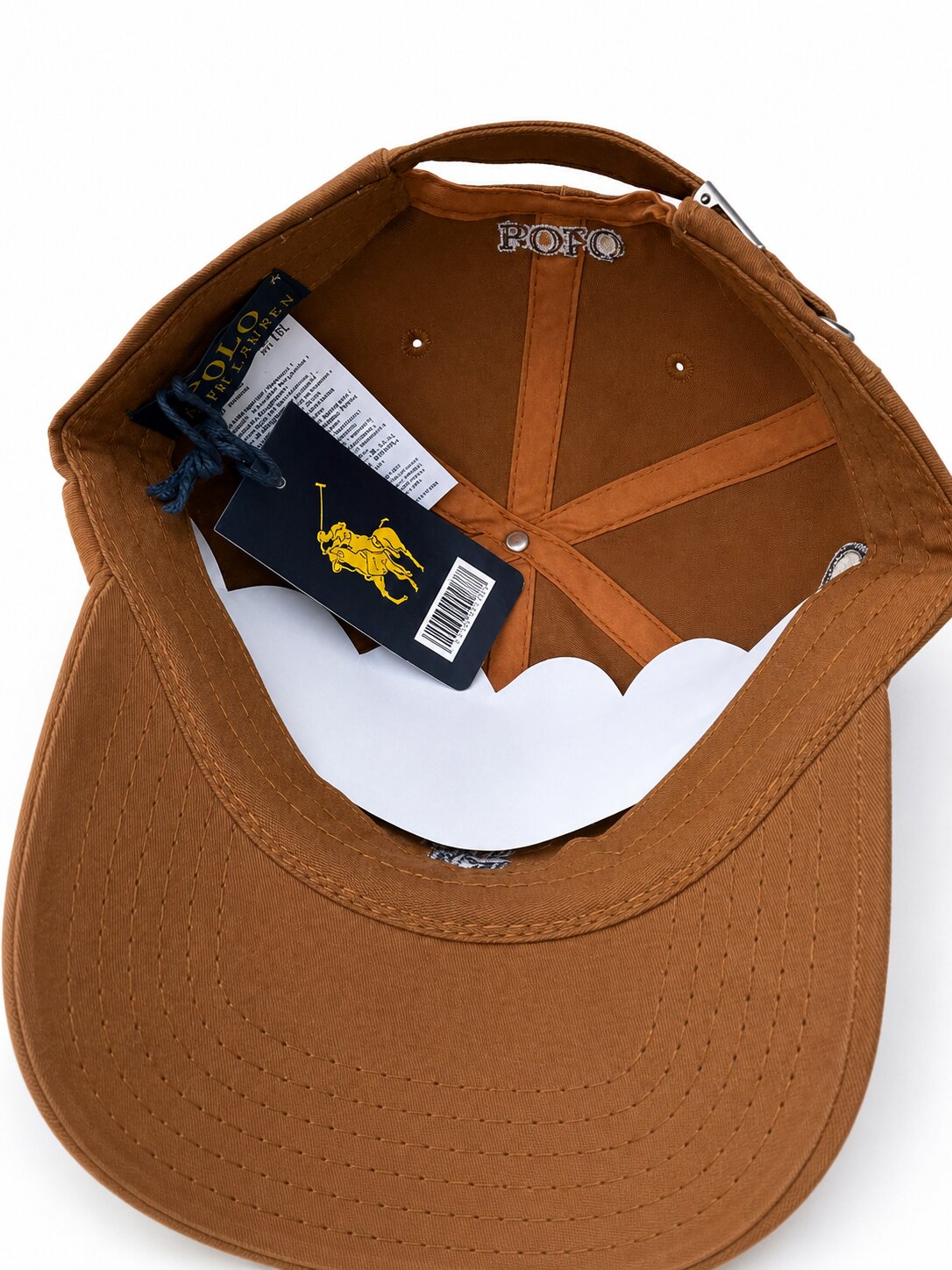 Polo Ralph Lauren Classic Cap – Caramel Brown - Image 3