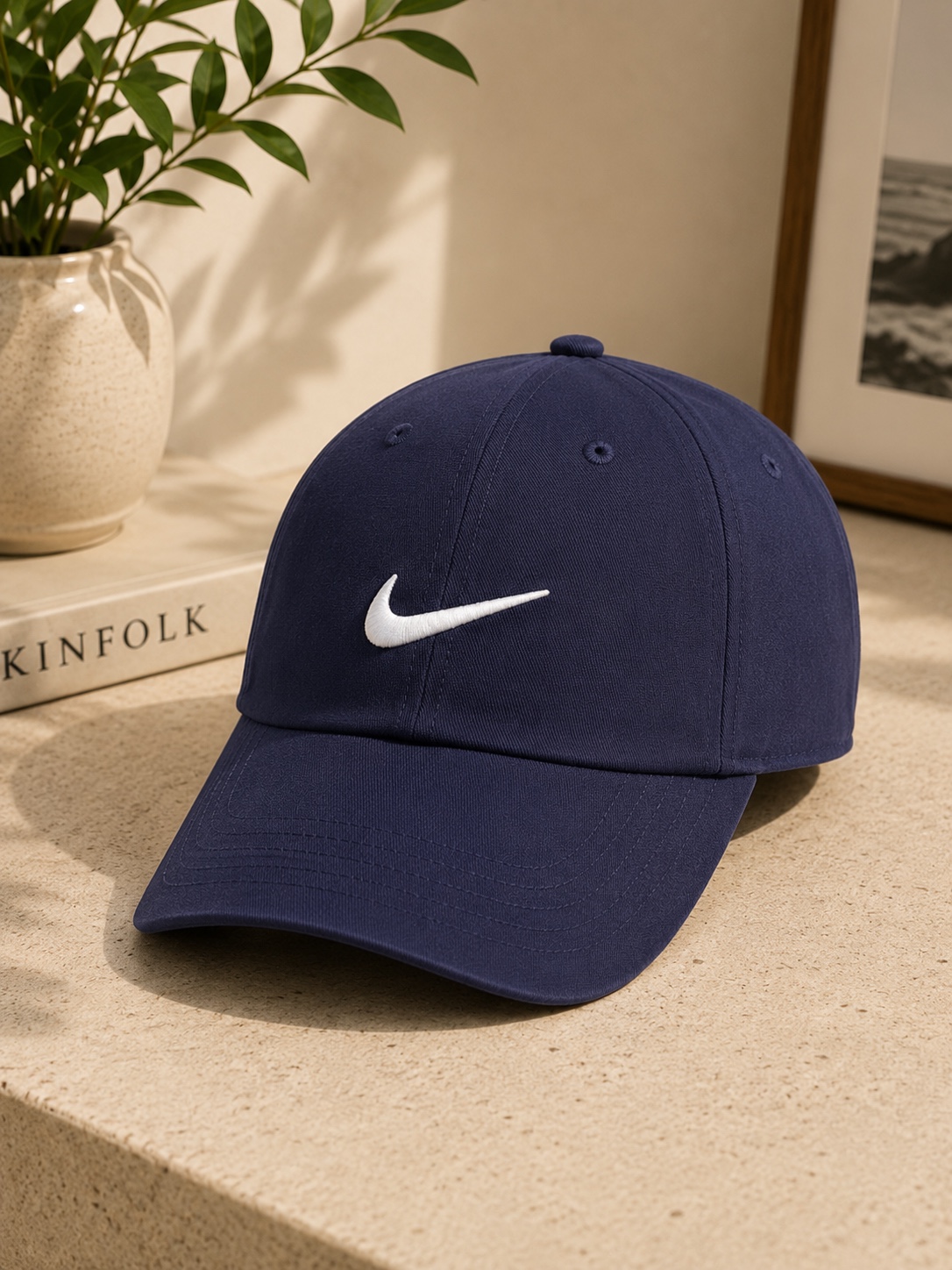 Nike Essential Swoosh Cap – Navy